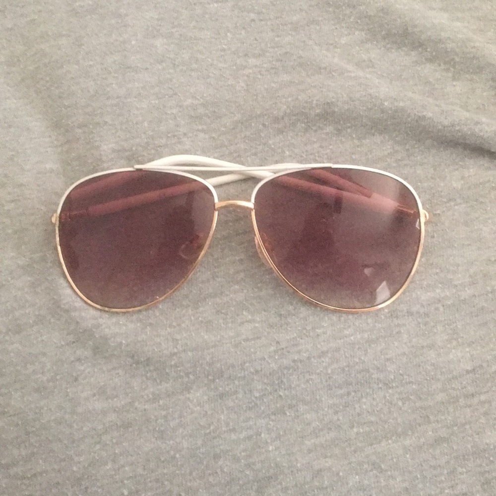 White sunglasses
